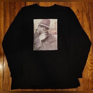 Notorious B.I.G Black Long Sleeve Shirt